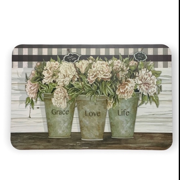 CounterArt Vintage Farmhouse Placemats Reversible Rectangular Placemat S… - Picture 5 of 15